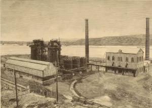 Fábrica La Vizcaya en 1887