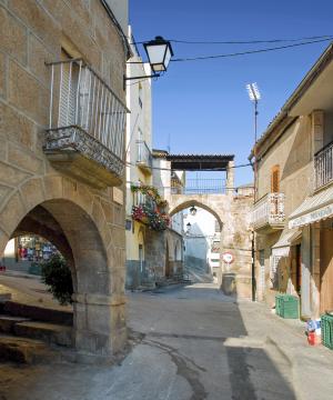 El Arco de la calle Requejo es la única puerta que se conserva de la muralla de la villa