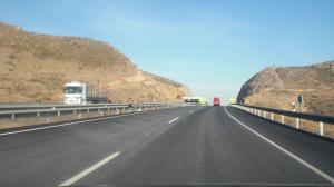  Fotografía de la autovía A-2 a su paso por el término municipal de Chodes