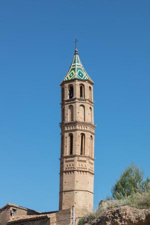 Torre de la iglesia de San Martín de Tours, Torrellas.