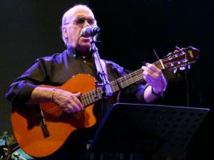 El cantautor José Antonio Labordeta
