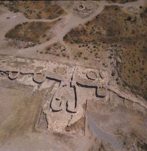 Los Millares, uno de los asentamientos más importantes de Europa de la Edad del Cobre, dando nombre a la cultura arqueológica de Los Millares.