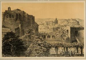Vista de Almería en Recuerdos y bellezas de España (1850)