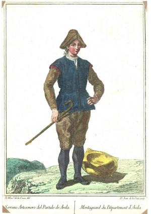 Serrano de la provincia en el siglo XVIII