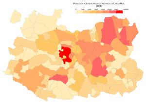 Población por municipio en 2018