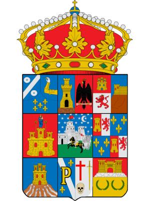 Los escudos de las cabeceras de los 9 partidos históricos conforman el escudo provincial