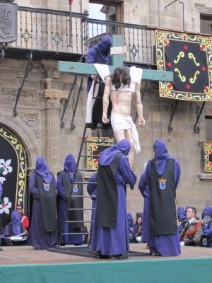 El Desenclavo es uno de los actos centrales del Viernes Santo en Astorga