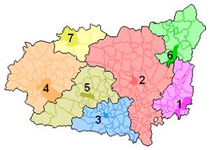 Partidos judiciales de la provincia:
1. Sahagún
2. León
3. La Bañeza
4. Ponferrada
5. Astorga
6. Cistierna
7. Villablino