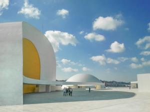 Centro Cultural Internacional Oscar Niemeyer, en la ciudad de Avilés 