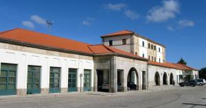 La estación de tren de Fuentes de Oñoro es uno de los cuatro puntos de enlace existentes entre la red ferroviaria española y la portuguesa