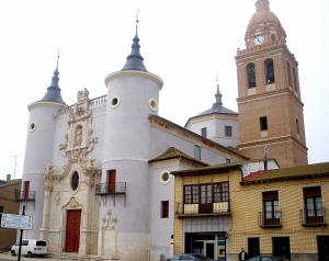 Iglesia de Nuestra Señora de la Asunción de Rueda, uno de los mejores ejemplos de arquitectura barroca